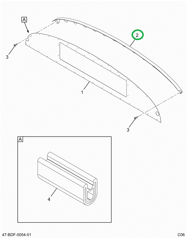 2201549C4 ANGLE, , BULKHEAD ATTACH