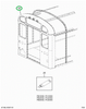 2201570C8 CAP, BUS BODY, W/MARKER 4 WARN