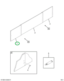 2201670C3 SHEET, SIDE , 2 BOW+9