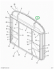 2201953C4 BRACE , BOW, REAR R