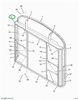 2201954C3 HEADER FRAME REAR