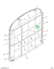 2201959C1 BRACE *WINDOW SILL CE RH