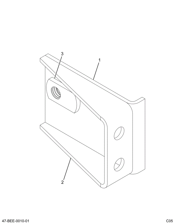 2202338C1 DOOR  STOP*CLOSED ALUM ENT CE