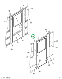 2202803C3 Panel R Aft Modified Forward 2
