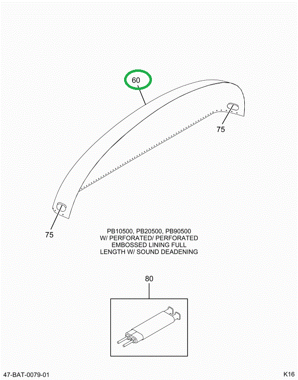 2202898C8 Cap, Rear W/destination Sign A