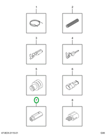 2203018C1 Housing, Superseal Splice 2-4