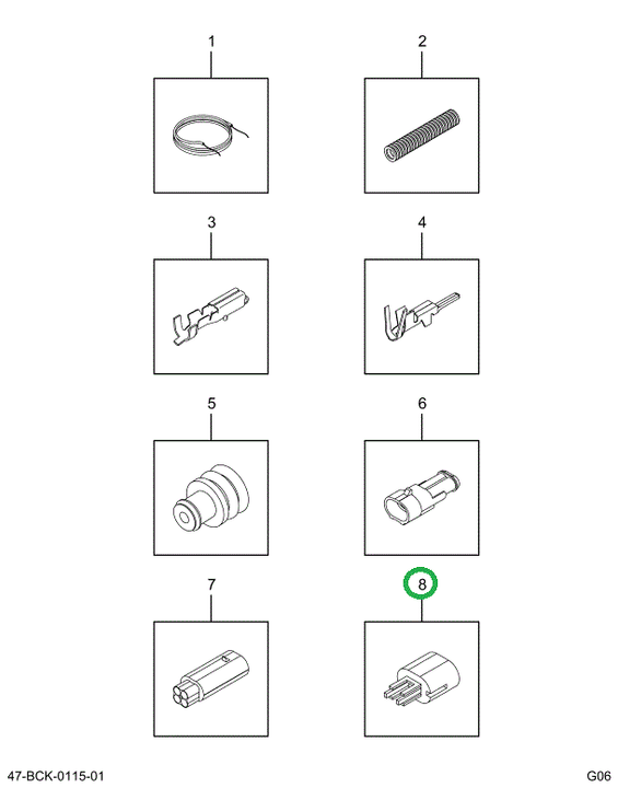 2203019C1 Contact, Receptacle Superseal