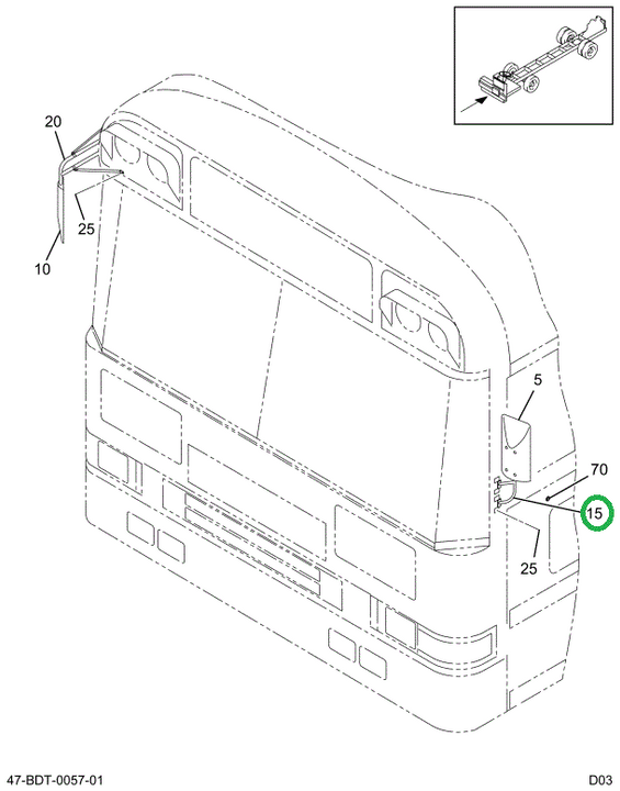 2203869C1 Brace, Left Hand Breakaway Mir