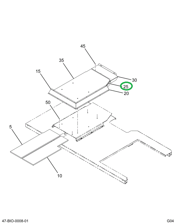 2204251C4 PANEL DRIVERS PLYWOOD FLOOR