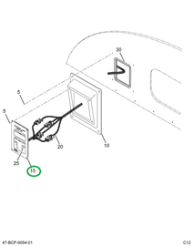 2204860C2 MONITOR  16 LP  W/ POLYFUSE