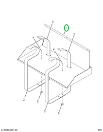 2204874C2 Bracket, Low Mounting Triangle