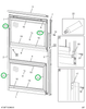 2205087C3 EXTRUSION  ALUMINUM*GLASS FRAM