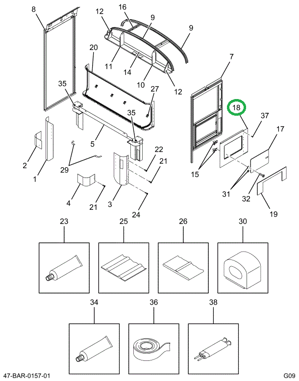 2205182C5 SHEET  SIDE  DRIVERS