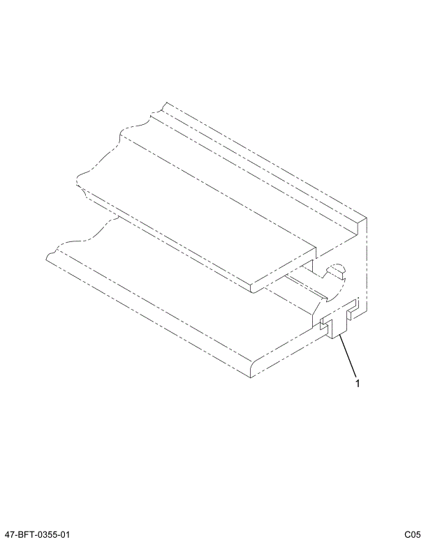 2205220C3 EXTRUSION  ALUMINUM*WDO FIXED