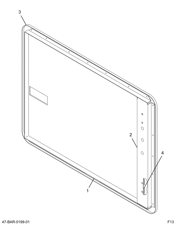 2205447C3 DOOR, ELEC , ASSY, ACCESS