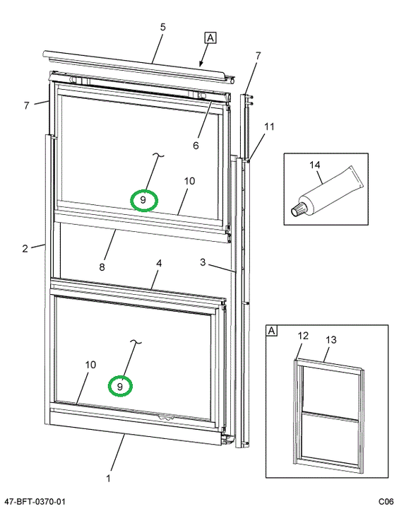 2205456C3 GLASS  PASS*S/S STD LAMINATED