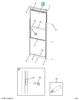 2205461C3 Glass, Laminated Split Sash Pa