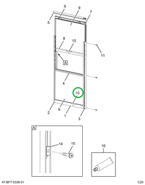 2205500C2 Glazing, Tempered Window