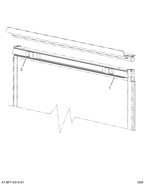 2205507C3 EXTRUSION  ALUMINUM*WDO SLIDIN