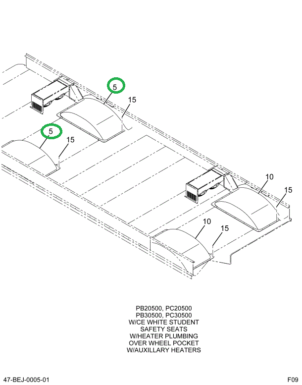 2206080C4 COVER, W/P, REAR, STL FL