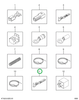 2206609C1 Terminal, Elect, Cable Tab Fas