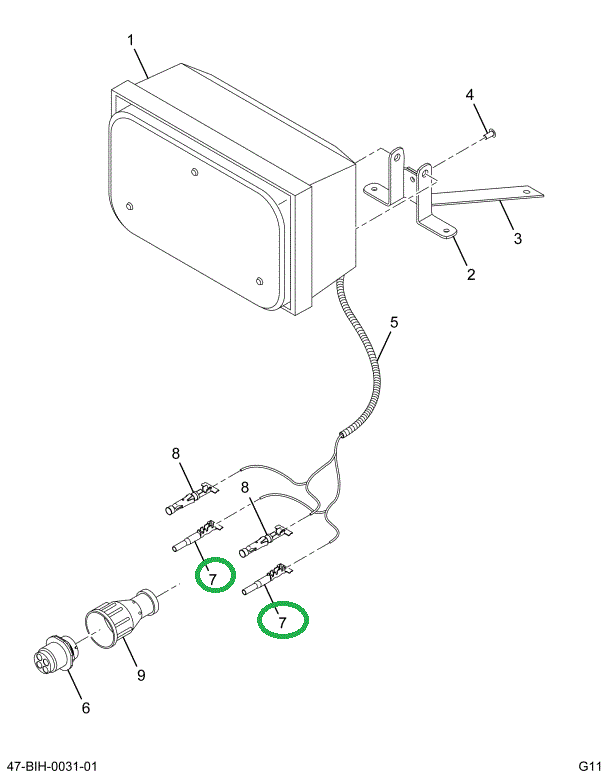 2206617C1 TERMINAL CABLE  SOCKET CPC TYP