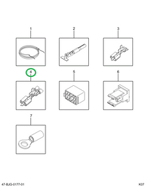 2206633C1 TERMINAL CABLE  RECEPTACLE 12-