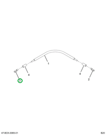 2206650C1 Terminal, Ring Uninsulated 4 A