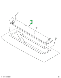 2206874C2 Cover, Heater Hose, Sed 25 In.