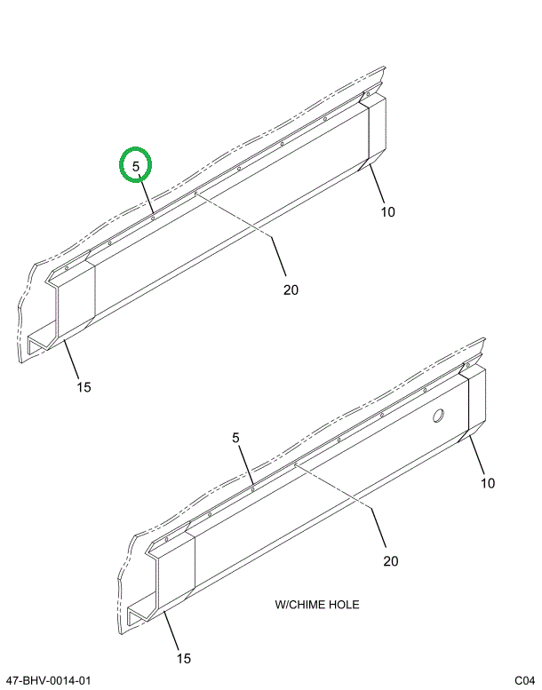 2207434C2 Bar, Light