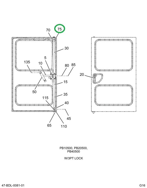 2207653C1 SPRING DOOR LOCK CE/FE