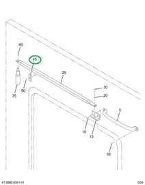 2207818C1 RETAINER  SPRING*LIFT DOOR HAN