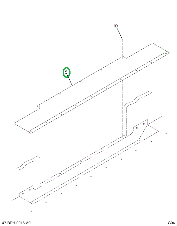 2207971C1 Cover, Left Hand Side Emergenc