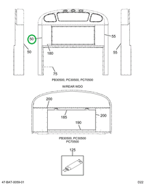2208157C6 Panel, Skin Outside Rear