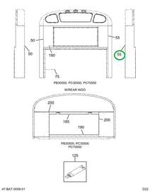 2208158C3 Panel, Skin Outside Rear Right