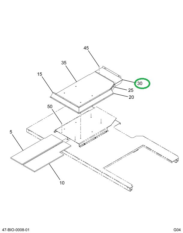 2208987C3 Panel, Floor Dash And Toe Plyw