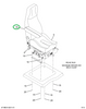 2209015C1 Armrest, Seat, Drvr, Rh, Green