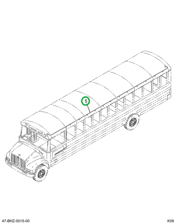 2209057C91 Harness, Electrical Left Body
