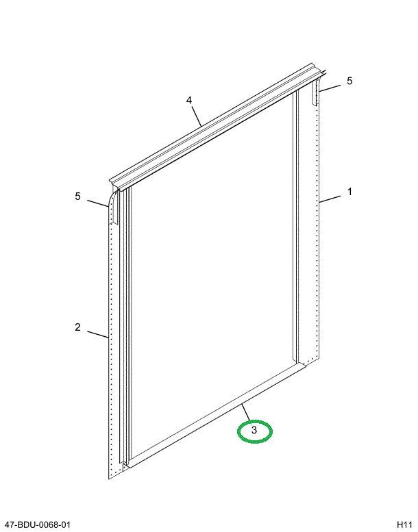 2209076C1 THRESHOLD  DOOR*LIFT ADA