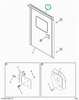 2209223C4 Fr, Door Assembly Ada Lift Hin