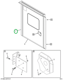 2209224C5 Fr Door Bus Body Assembly Ada