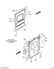 2209351C4 Panel, Door, Bus Body, Trim In