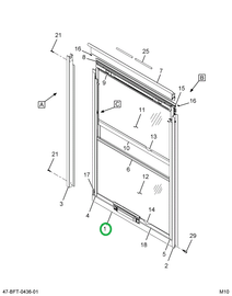 2209517C4 Frame, Window, Side, Bus, Extr