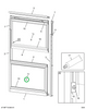 2209533C1 Glass, Tempered Split Sash Pas