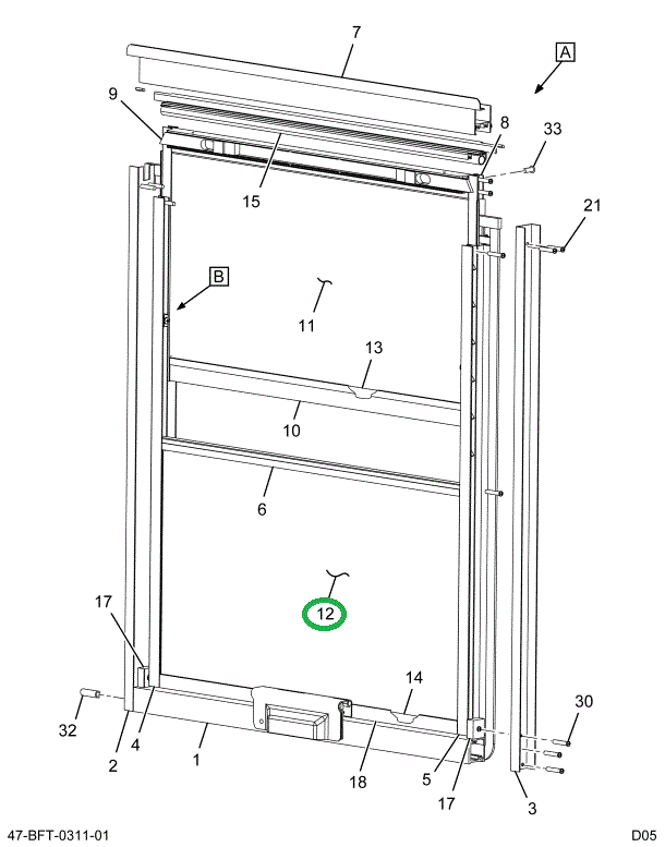 2209540C1 GLASS  PASS  K/O BOTTOM TEMPER