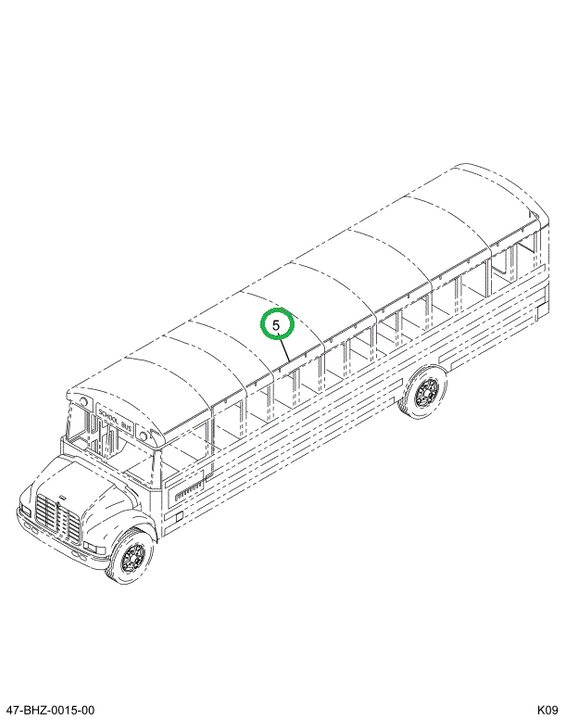 2209623C91 Harness, Electrical Left Body