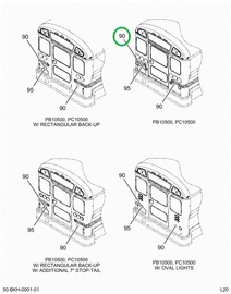 2209794C92 Harness, Jumper 4 Inch Additio
