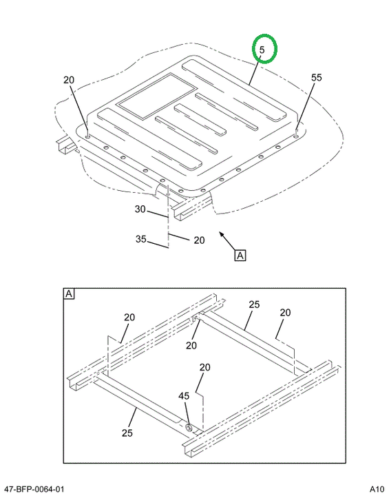 2209882C1 VENT  ROOF  EMER EXIT TRANSPEC