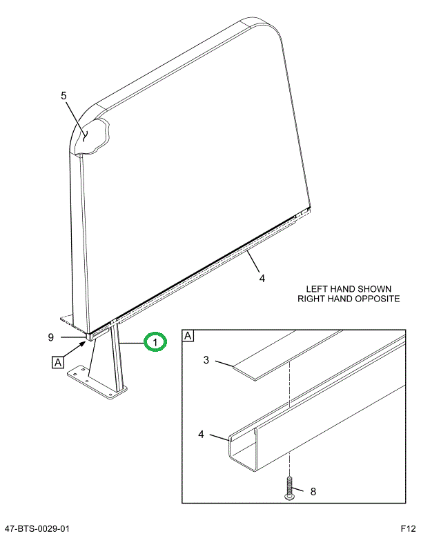 2210532C4 BARRIER,FRAME   ASSY CRASH BAR