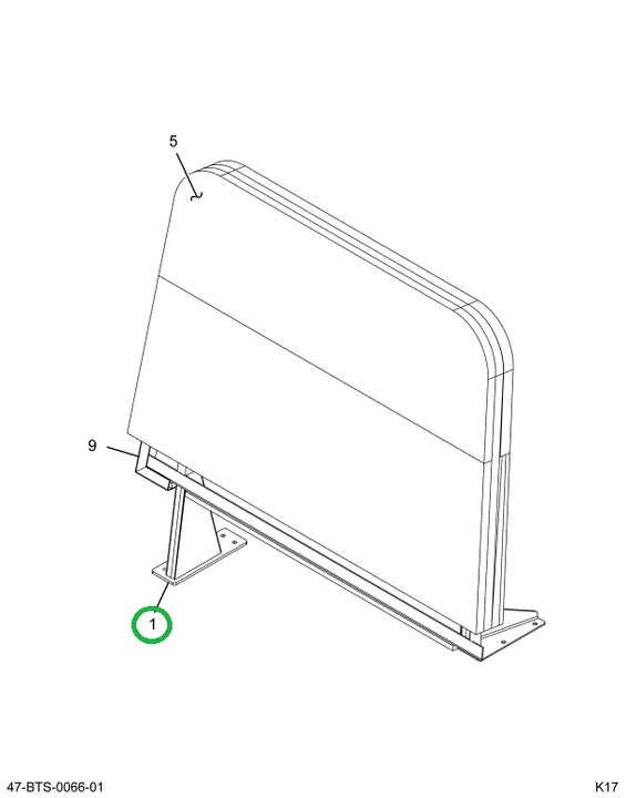2210547C6 Fr Assembly Crash Barrier Hb 3